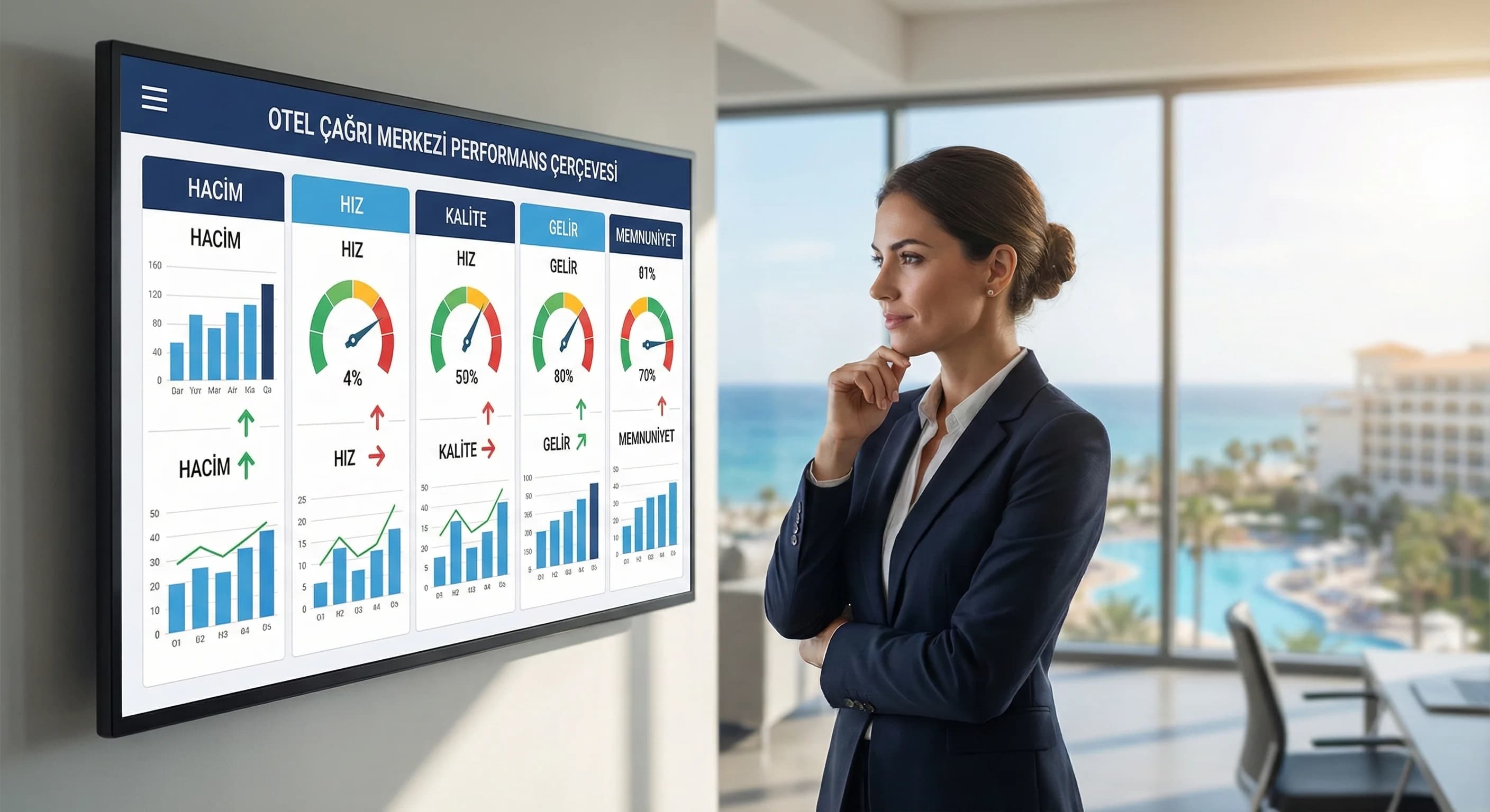 Otel Çağrı Merkezi KPI’ları: Hangi Rakamlar Gerçekten Önemli?