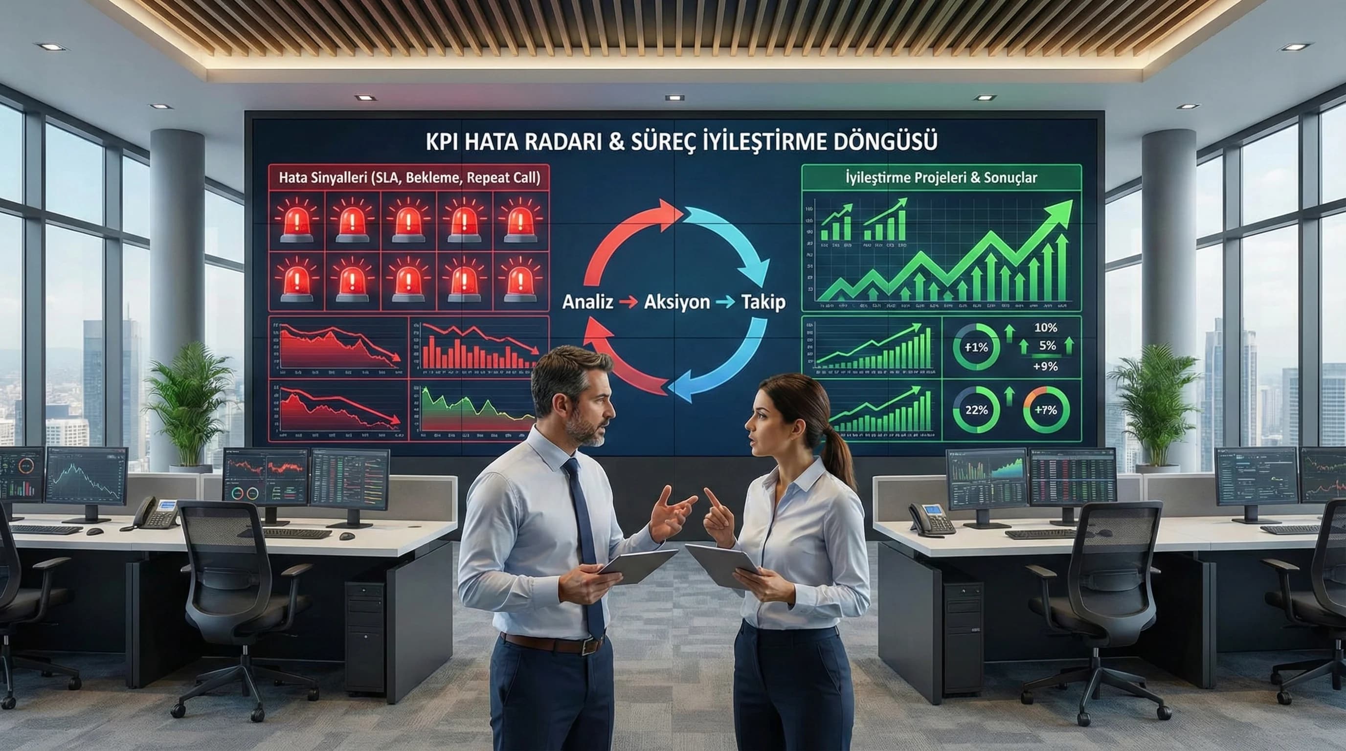 Çağrı Merkezi KPI’ları ile Hata Analizi ve Süreç İyileştirme Nasıl Yapılır?