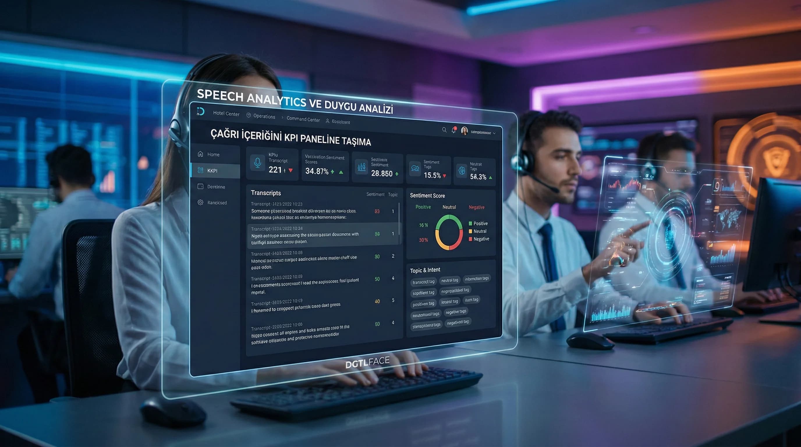 Speech Analytics ve Duygu Analizi Sonuçlarını KPI Paneline Nasıl Taşırsınız?