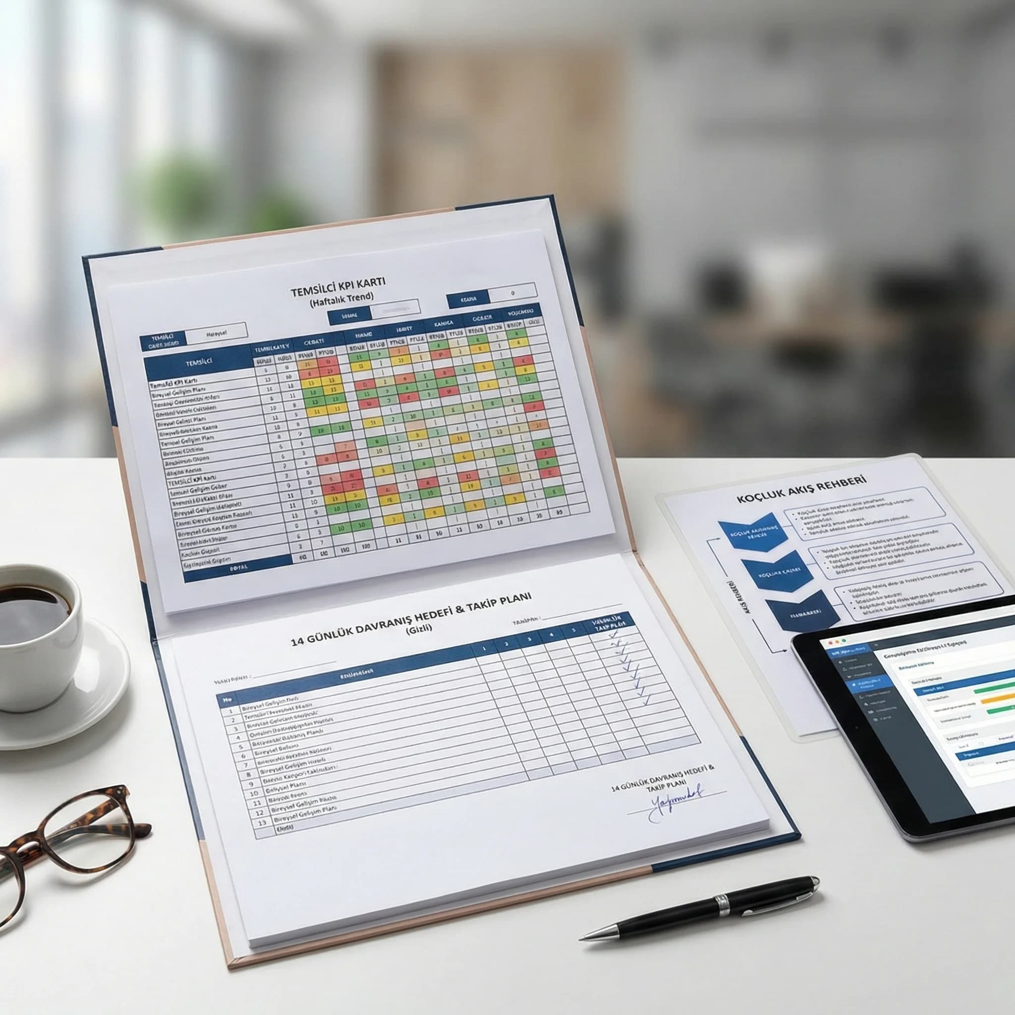 Koçluk görüşmesi ve gelişim planı çıktıları, otel çağrı merkezi HR deliverables