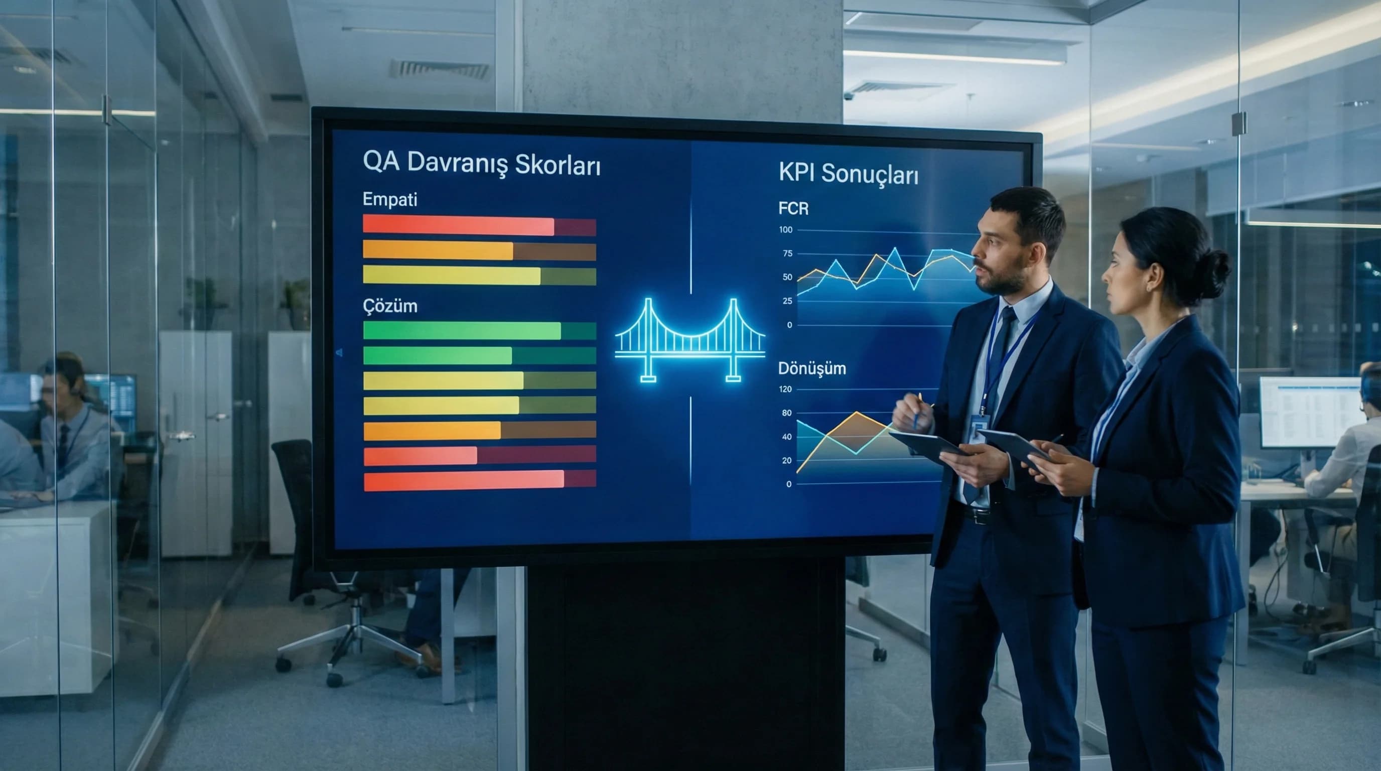 Kalite Dinleme Skorlarını Performans Analizine Nasıl Bağlarsınız?