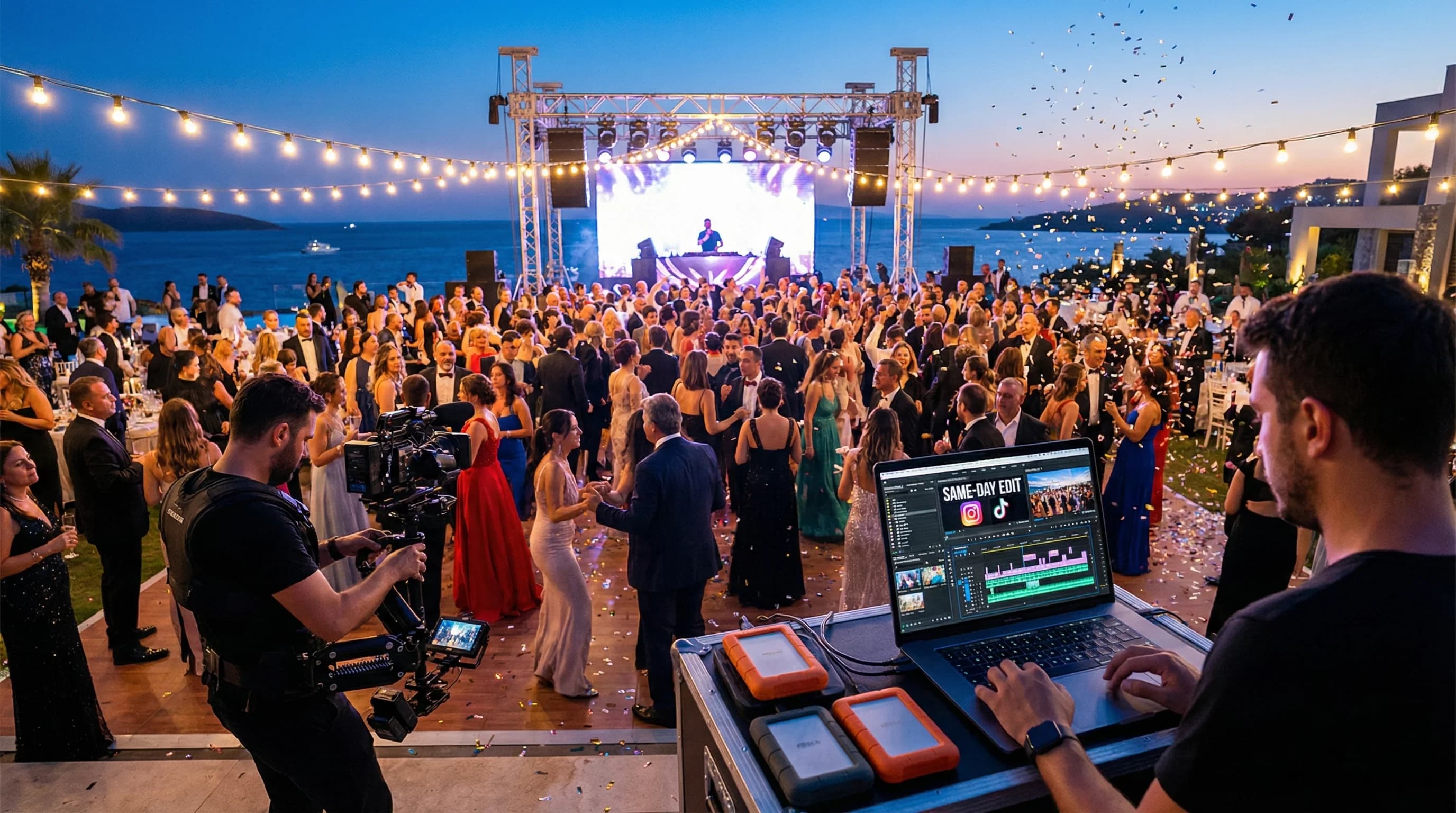 Etkinliklerde Same-Day Edit ve Anında İçerik Üretimi: Oteller İçin Hızlı Video Stratejisi