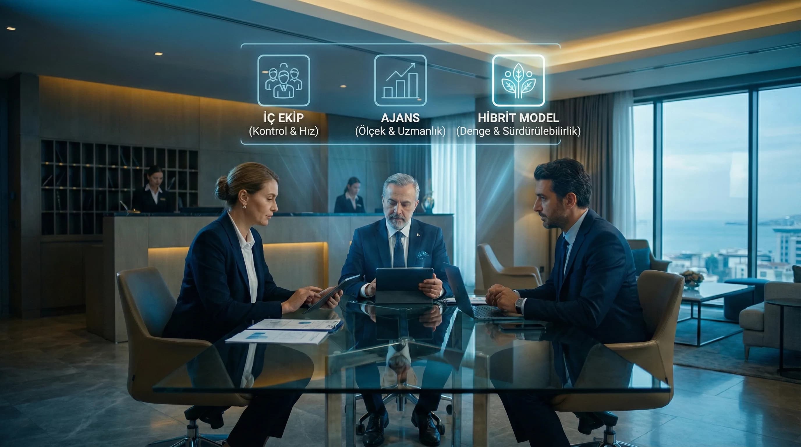 İç Ekip mi Ajans mı? Oteller İçin Sosyal Medya Ajansı Seçimi ve Hibrit Model Rehberi