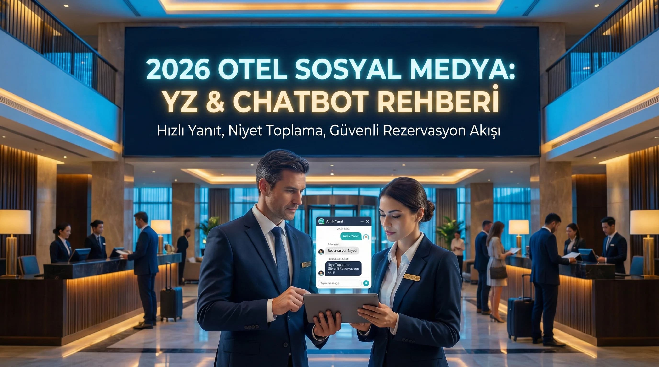 2026’da Otel Sosyal Medyasında Yapay Zekâ ve Chatbot Trendleri