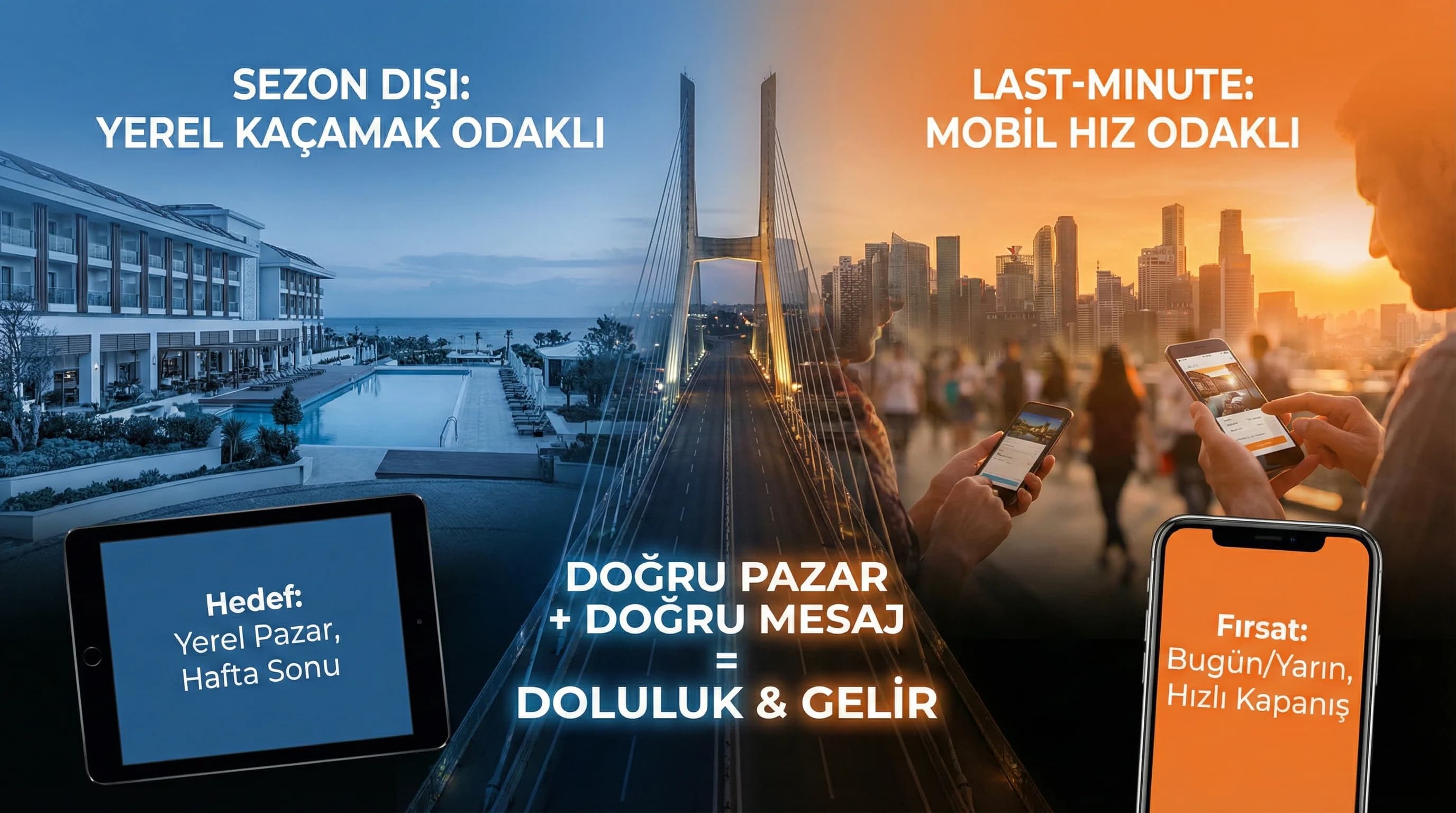 Sezon Dışı ve Son Dakika Dönemleri İçin Otel Reklam Stratejileri