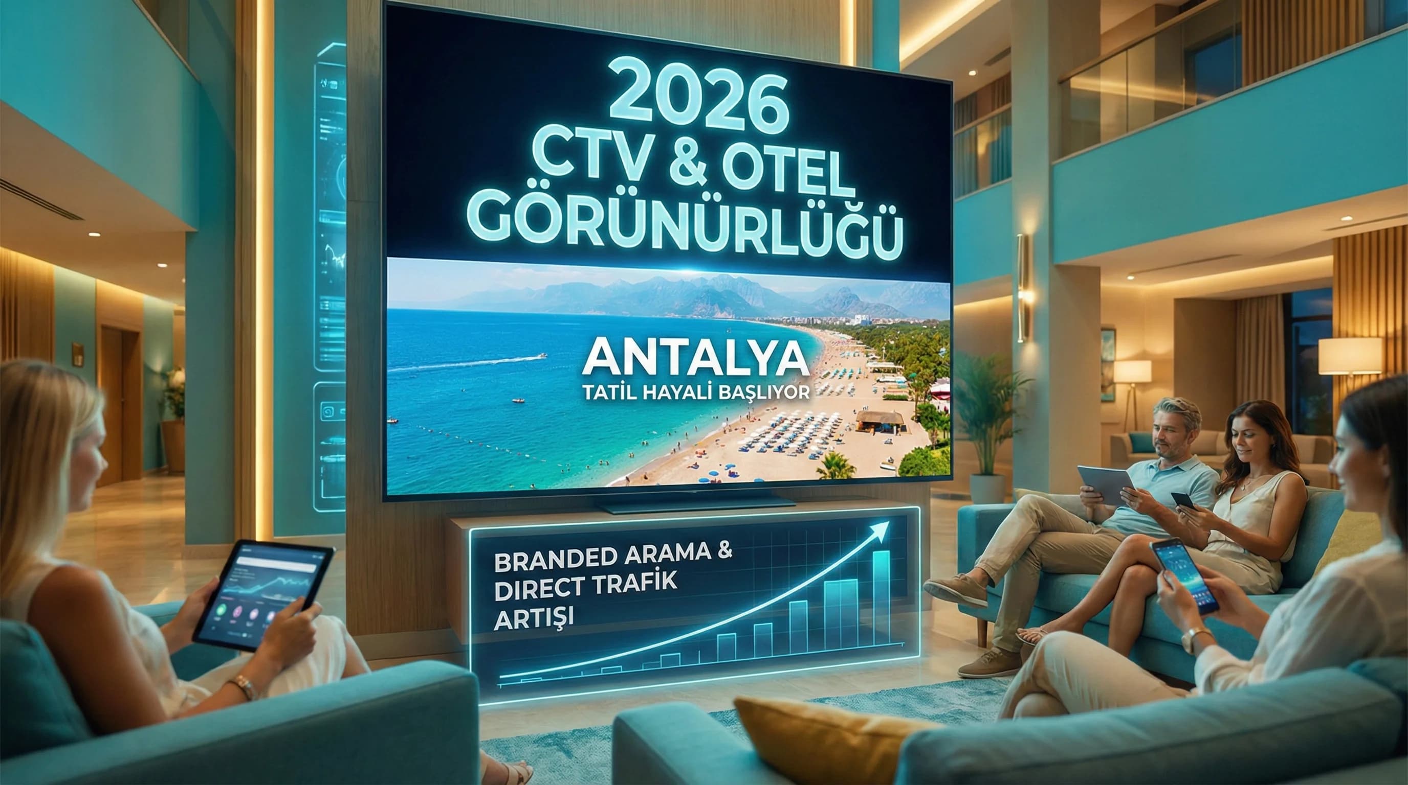 2026’da CTV ve Dijital TV Reklamları: Oteller İçin Yeni Görünürlük Alanı