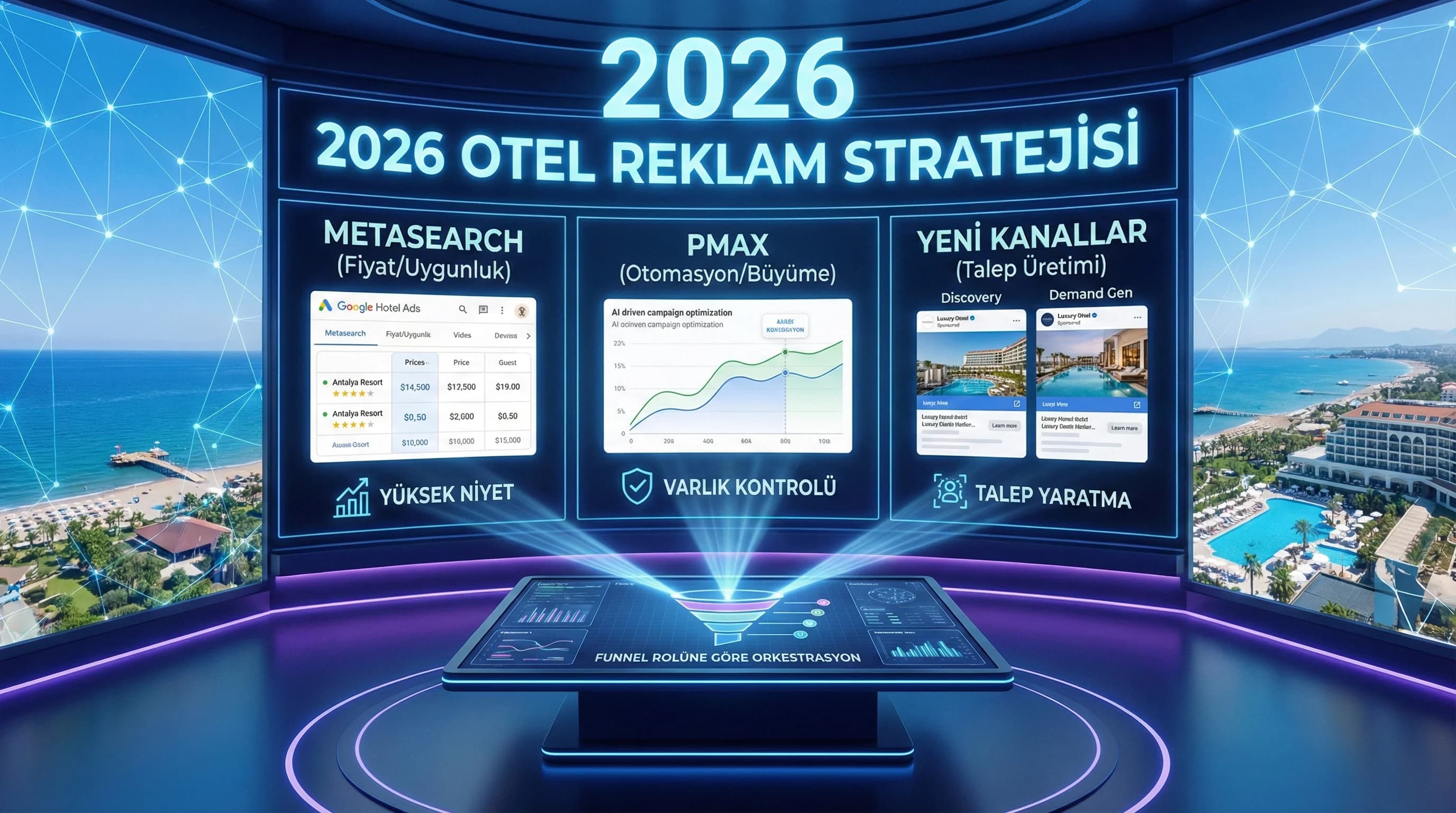 2026’da Otel Reklamlarında Yapay Zekâ ile Kreatif Otomasyonu