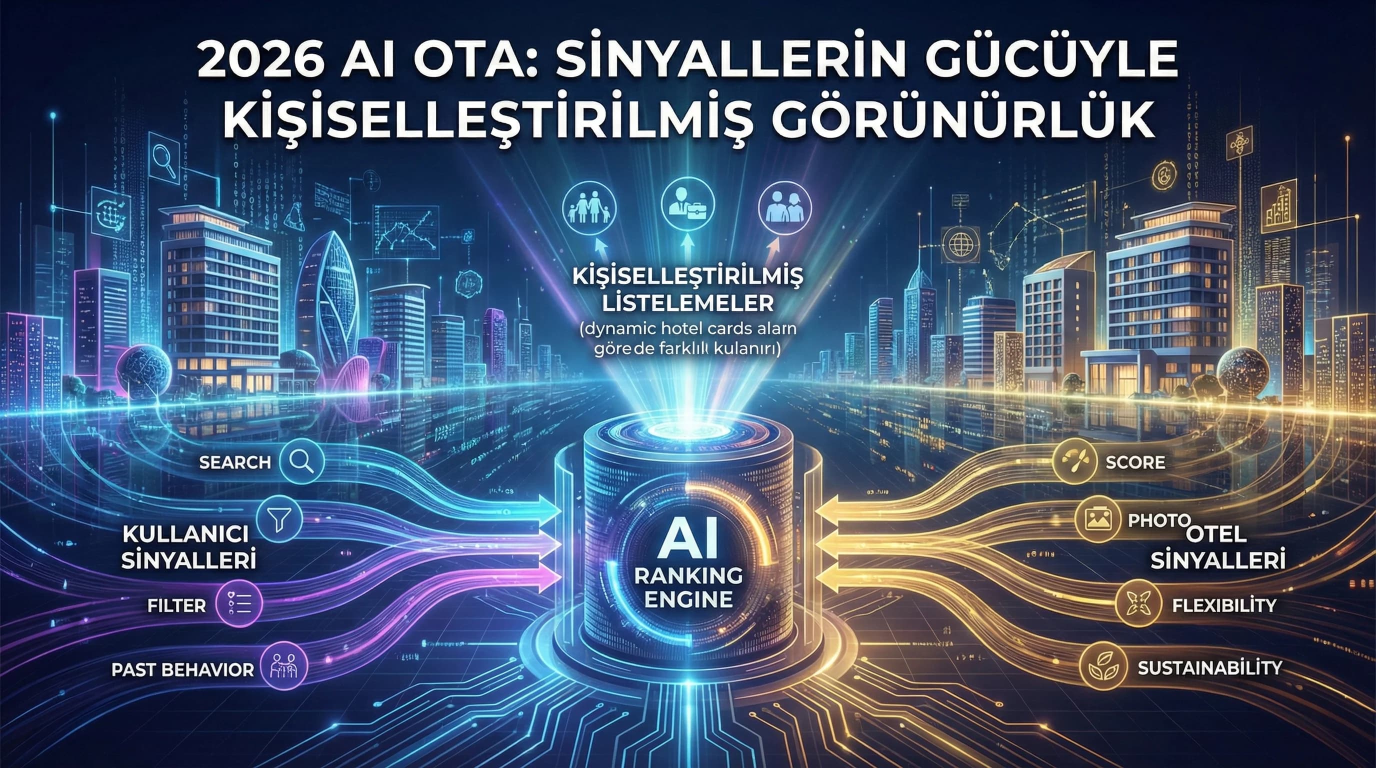 2026’da Yapay Zekâ ile OTA Kişiselleştirme ve Sıralama Otelleri Nasıl Etkileyecek?