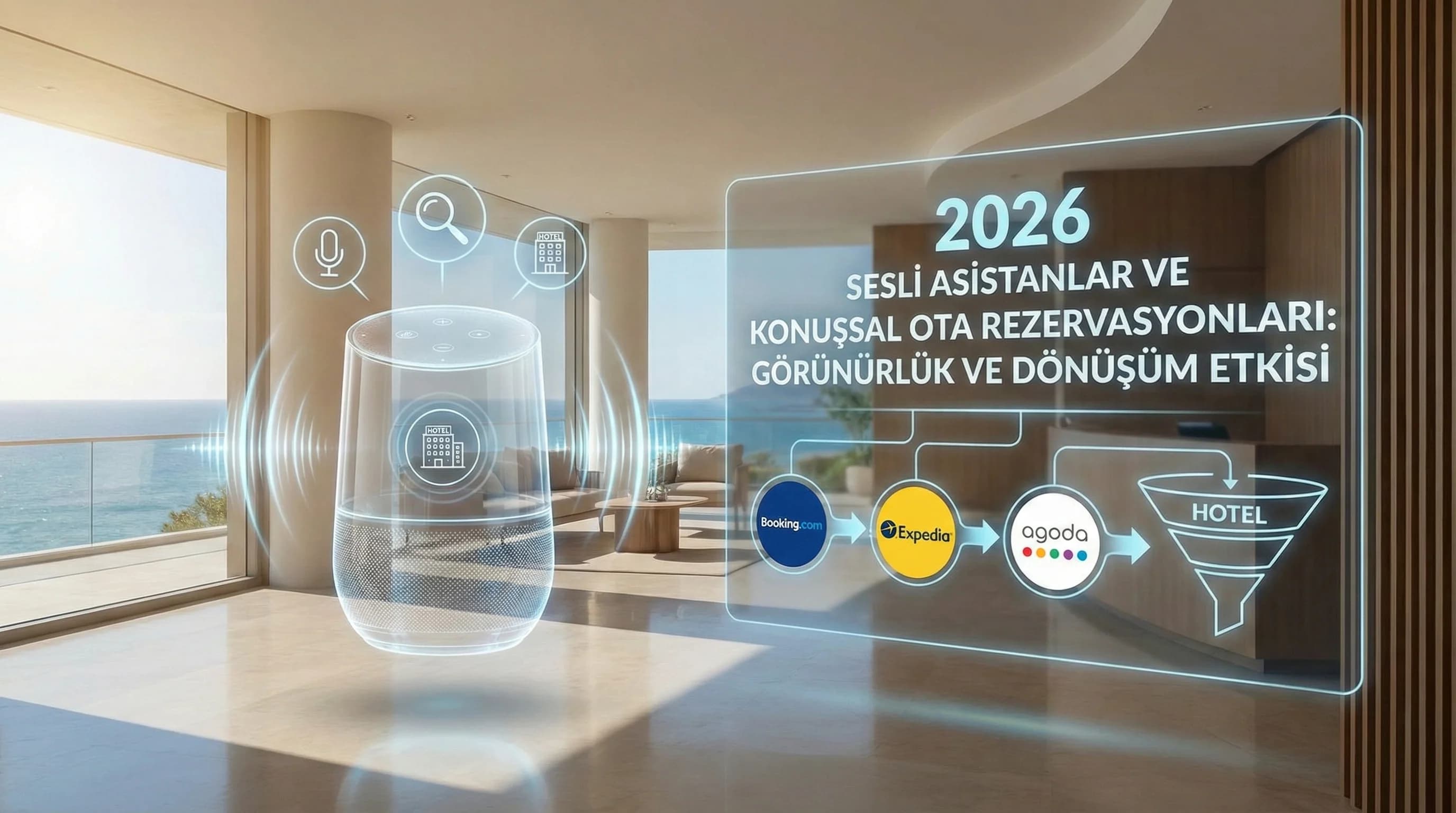 2026’da Sesli Asistanlar ve Konuşsal OTA Rezervasyonları Otelleri Nasıl Etkileyecek?