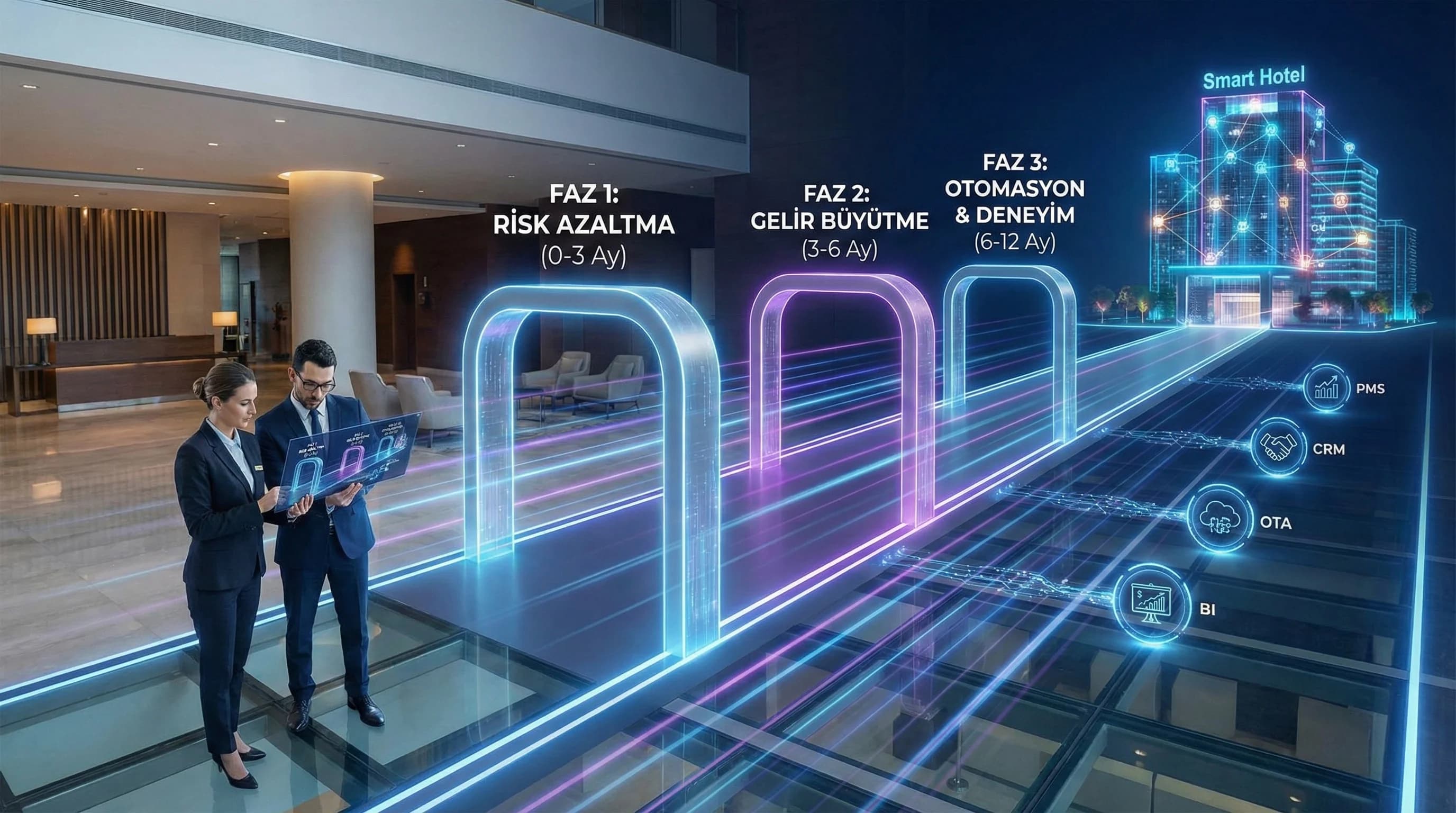 PMS Entegrasyon Roadmap’i: 6–12 Aylık Otel Dijital Dönüşüm Planına Nasıl Oturur?
