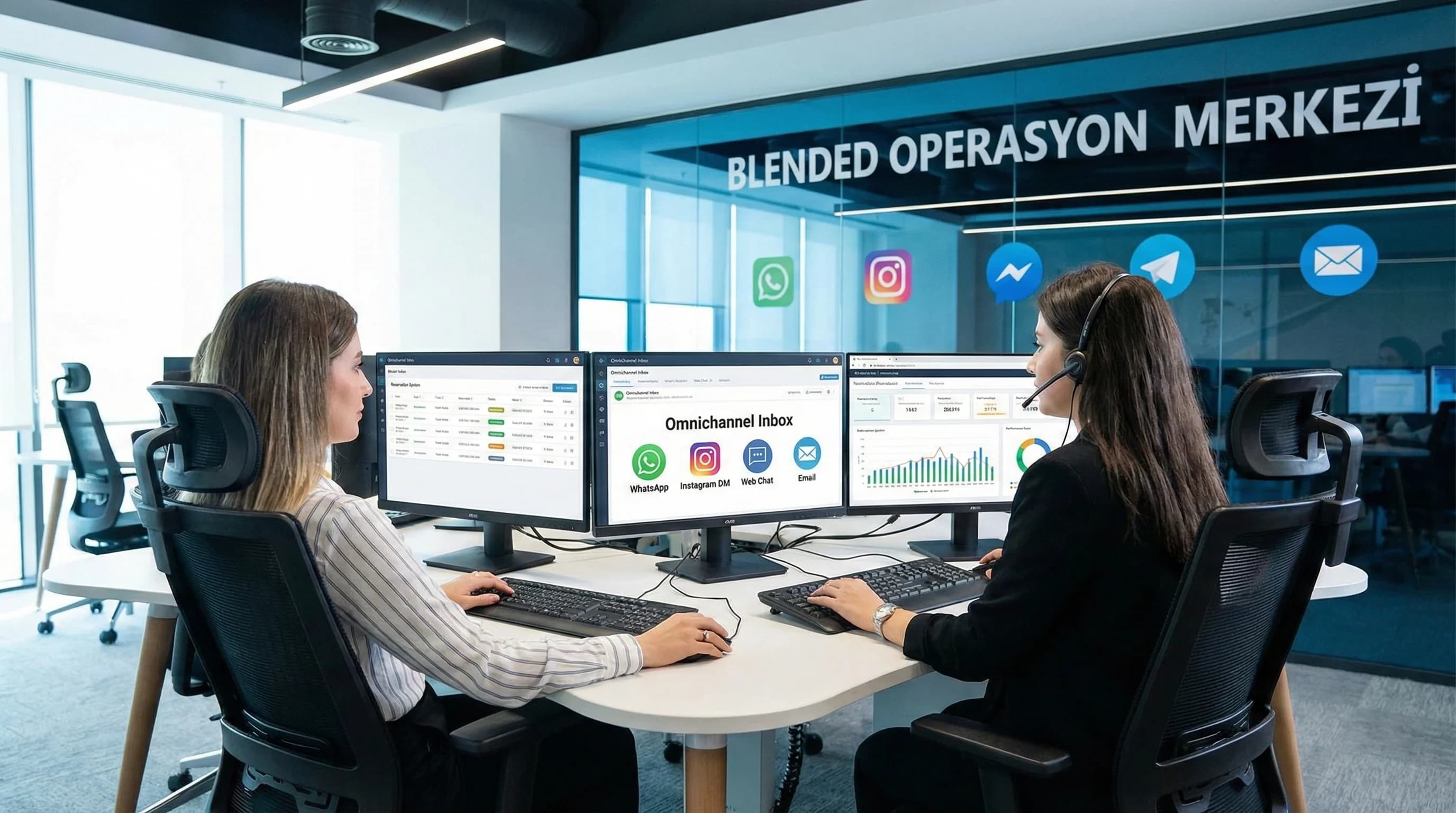 Dijital Kanallar (Mesaj, Canlı Destek) ile Çağrı Merkezini Blended Operasyona Dönüştürmek