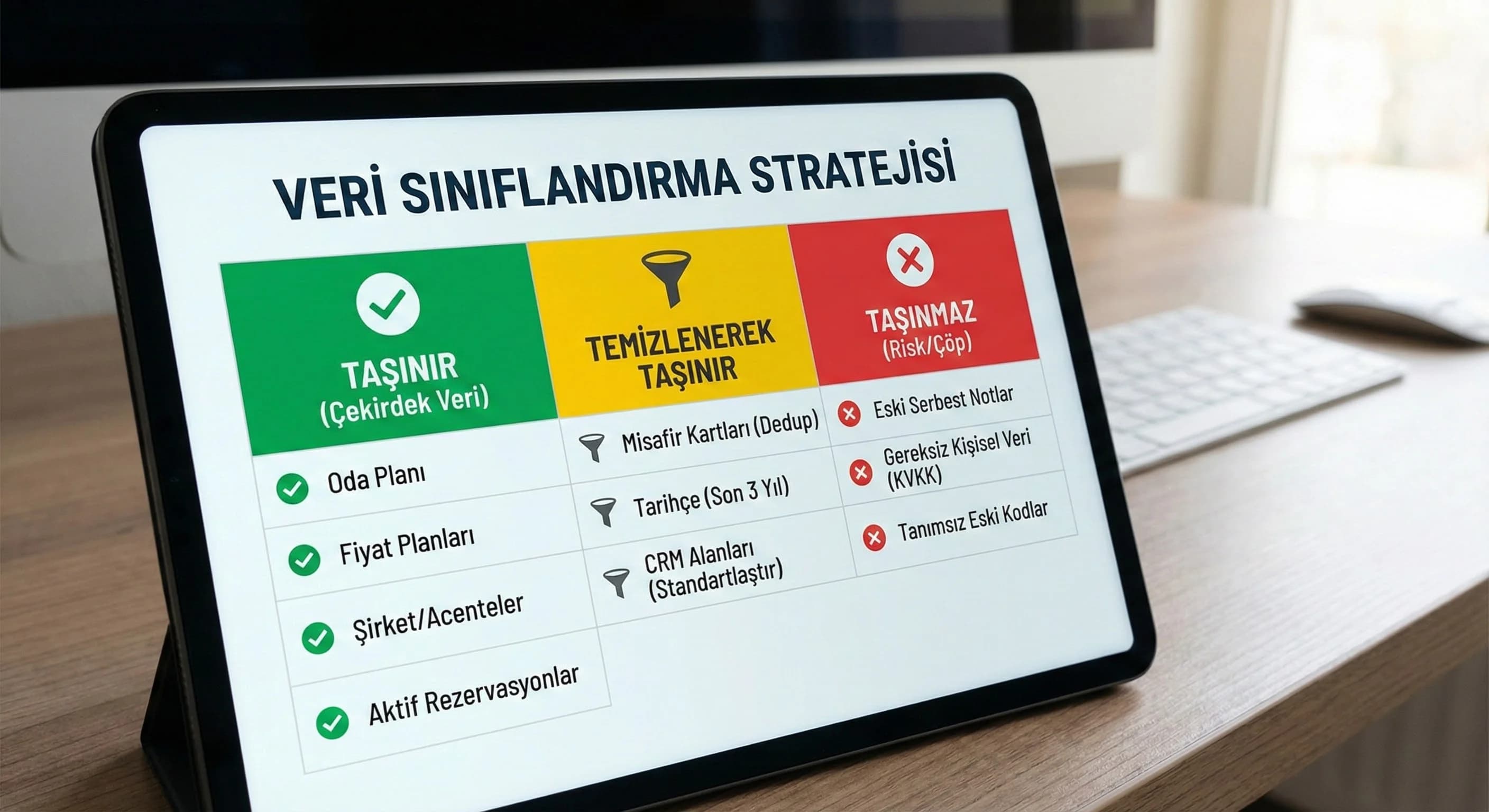 Hangi Veriler Taşınmalı, Hangileri Temizlenmeli?
