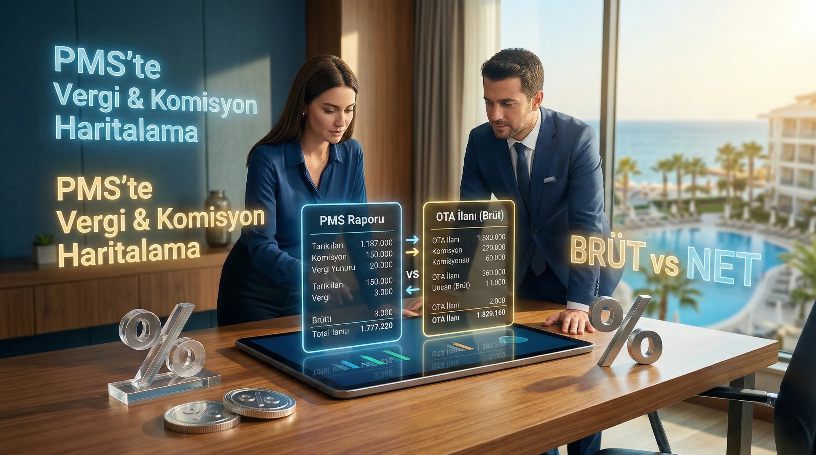 PMS’te Vergi, Ücret ve Komisyonların OTA’da Doğru Haritalanması