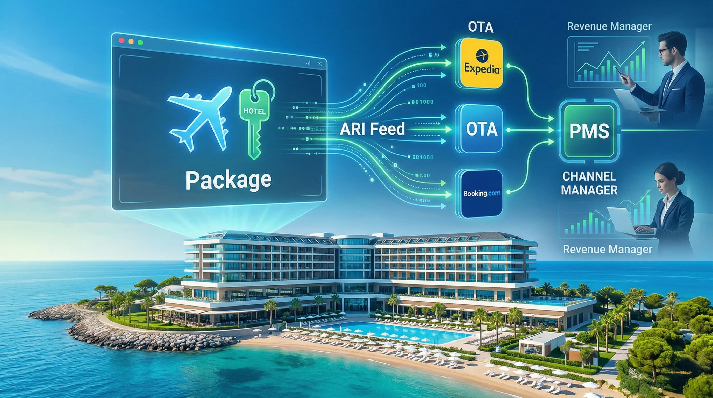 Dinamik Paketleme (Uçuş + Otel) ve OTA Entegrasyonu: Oteller İçin Fırsatlar ve Riskler