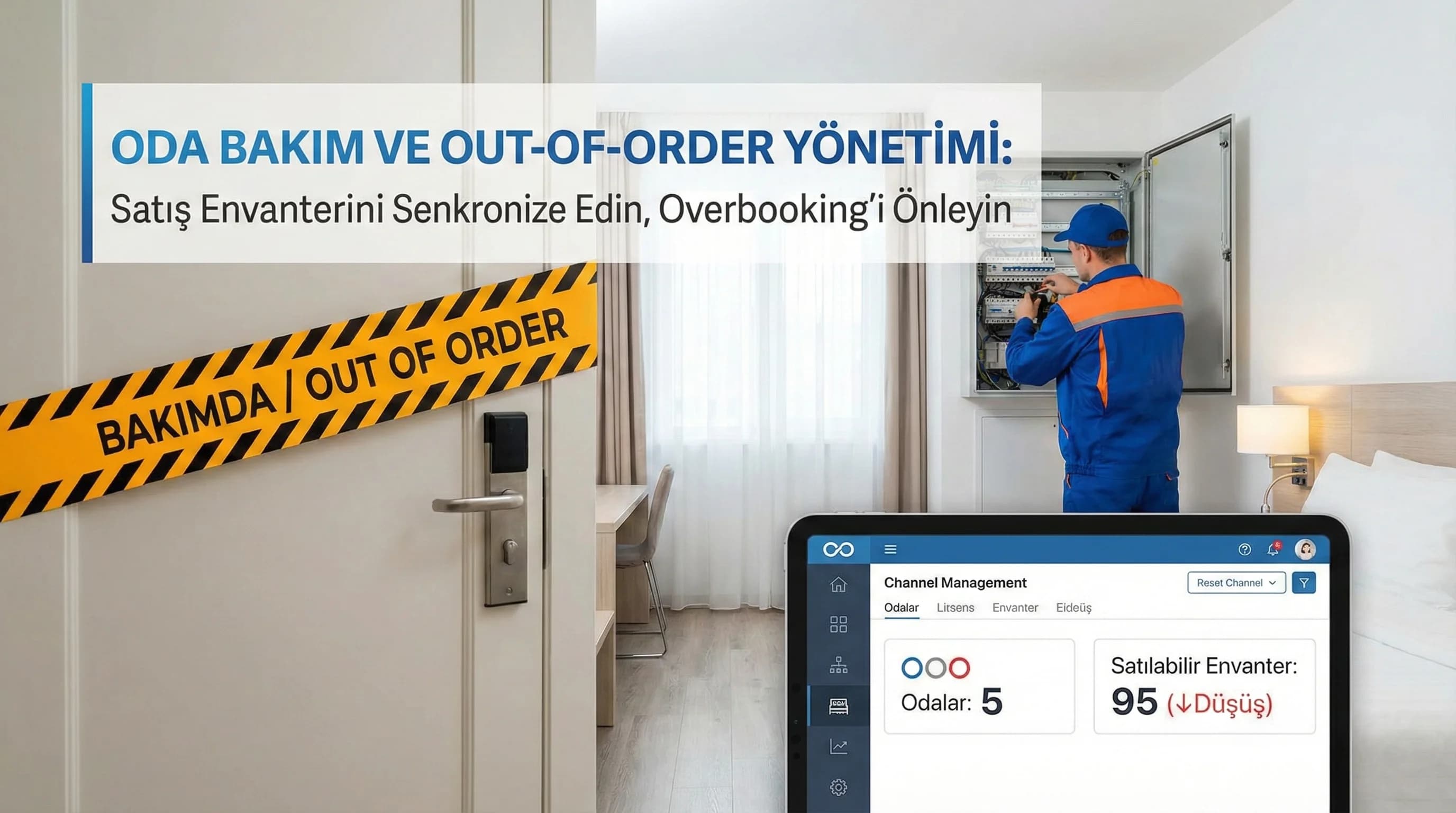 Oda Bakım ve Out-of-Order Durumlarının Kanal Yönetiminde Ele Alınması