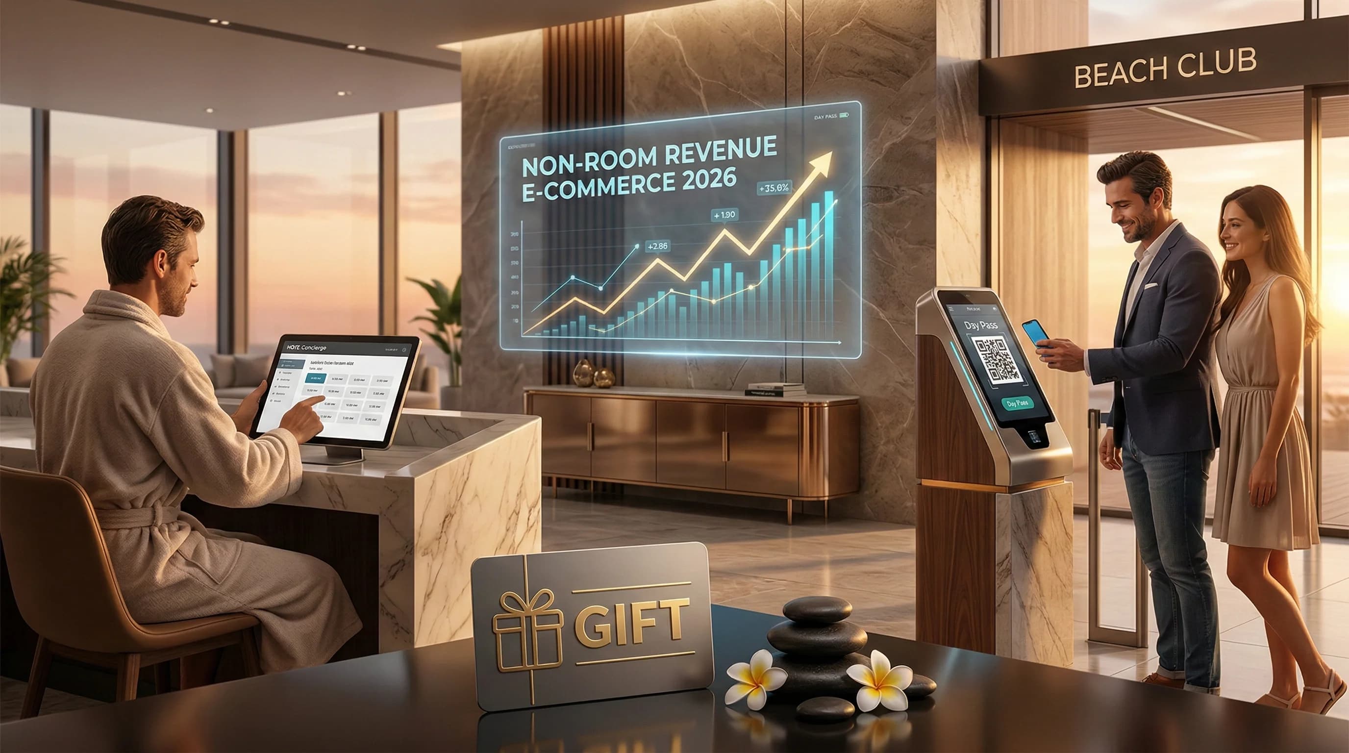 2026 Oda Dışı Gelirler ve Otel E-Ticaret Deneyimi: Spa, Restoran ve Günlük Kullanım Satışları