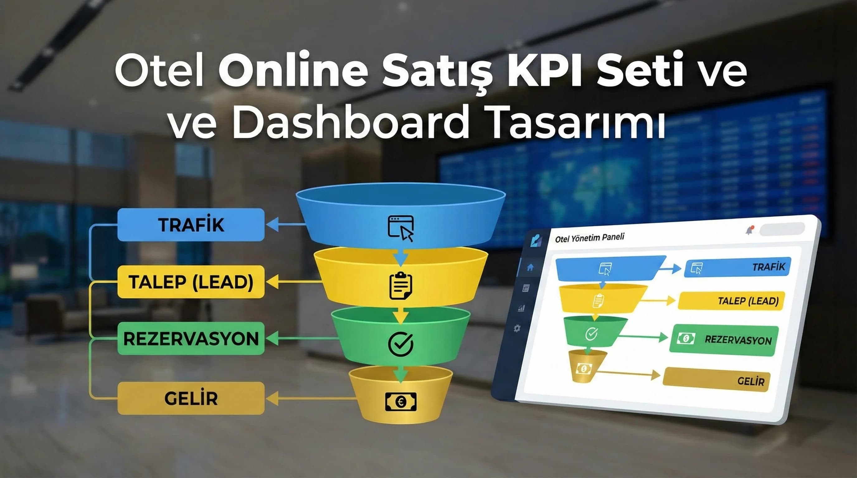 Online Satış KPI Seti ve Dashboard Tasarımı: Ne Ölçersen Onu Yönetirsin