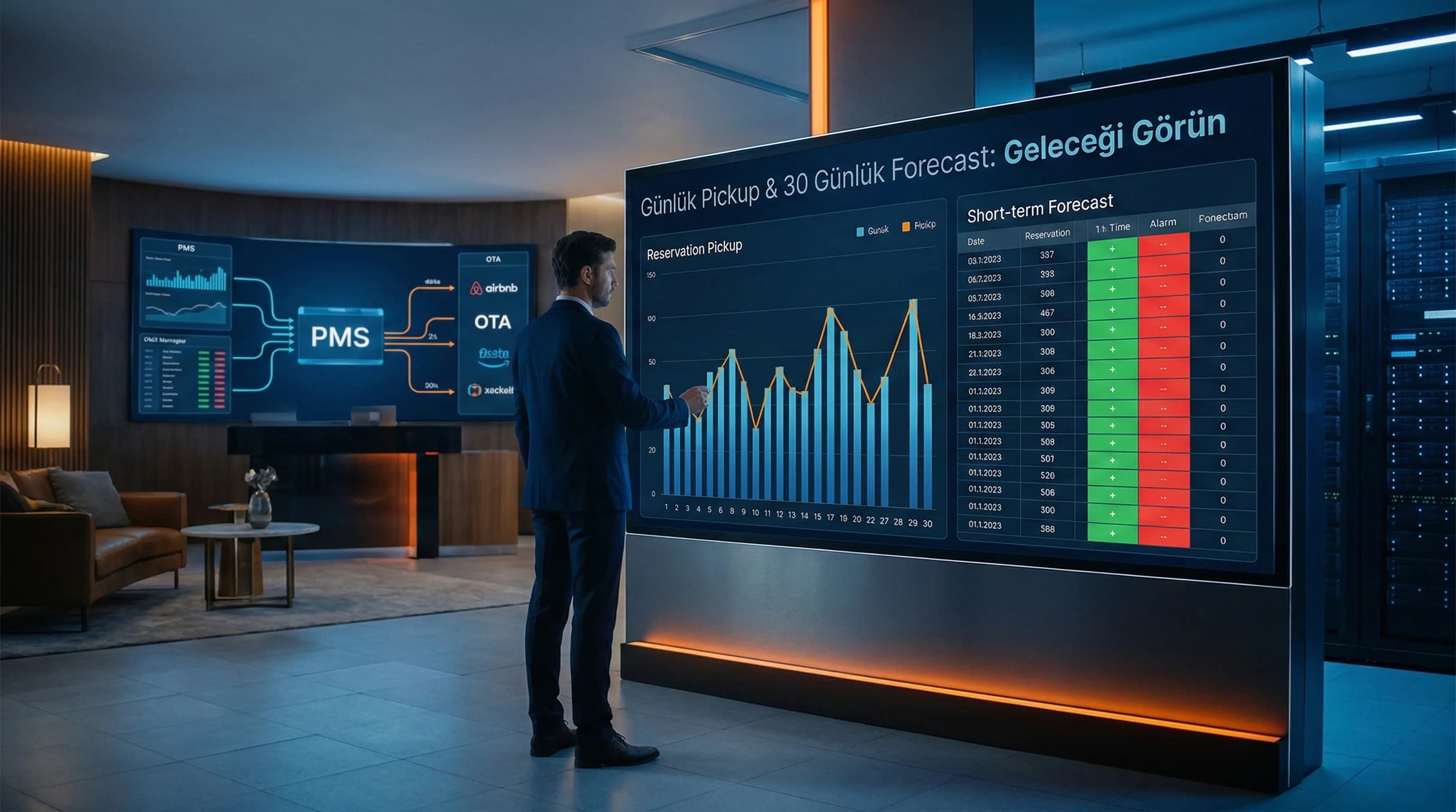 Rezervasyon Verisi ile Günlük Pickup ve Kısa Vadeli Forecast Çıkarmak