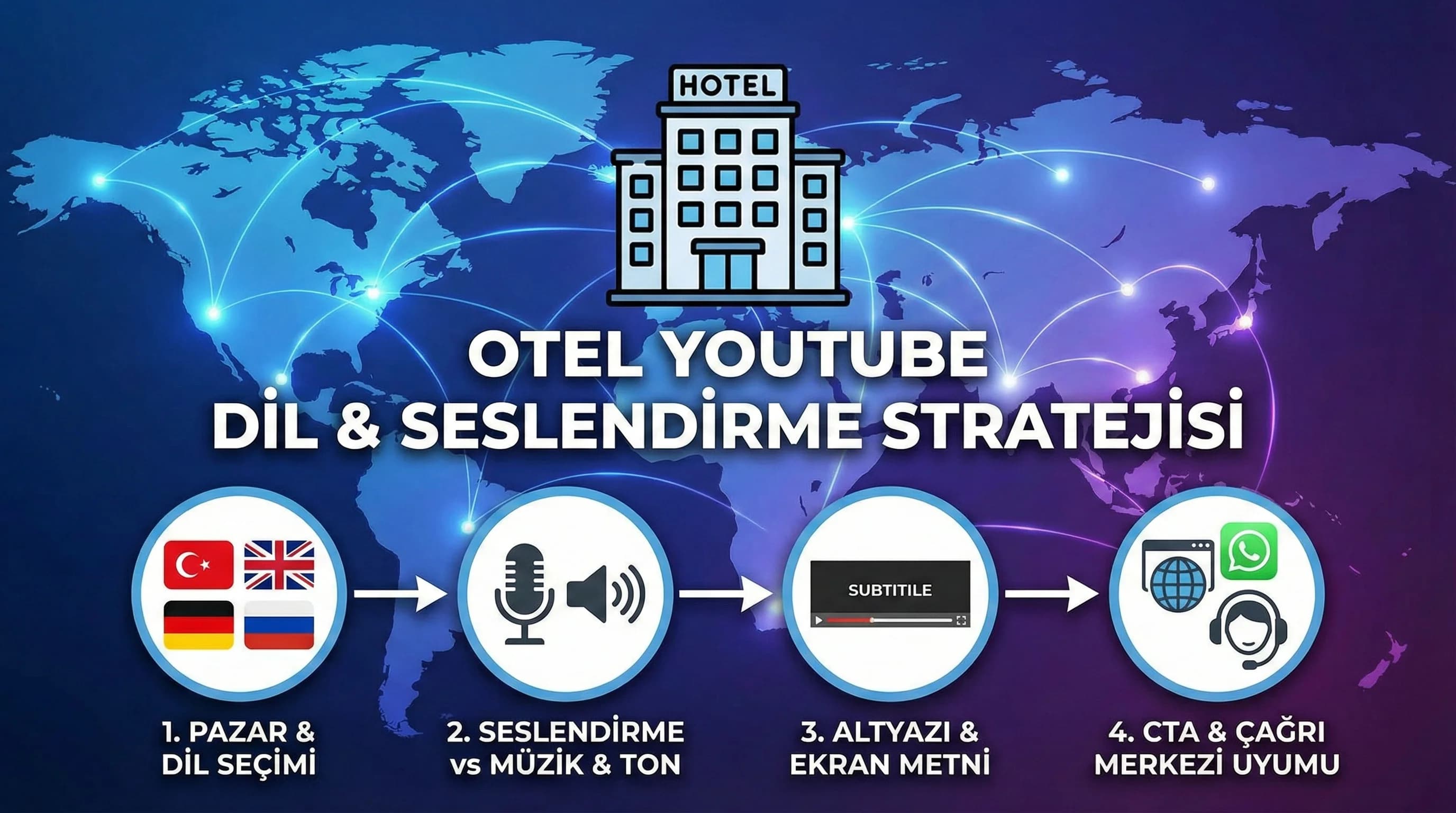 Seslendirme ve Dil Stratejisi: Otel YouTube Reklamlarında Hangi Dilde Nasıl Konuşmalısınız?