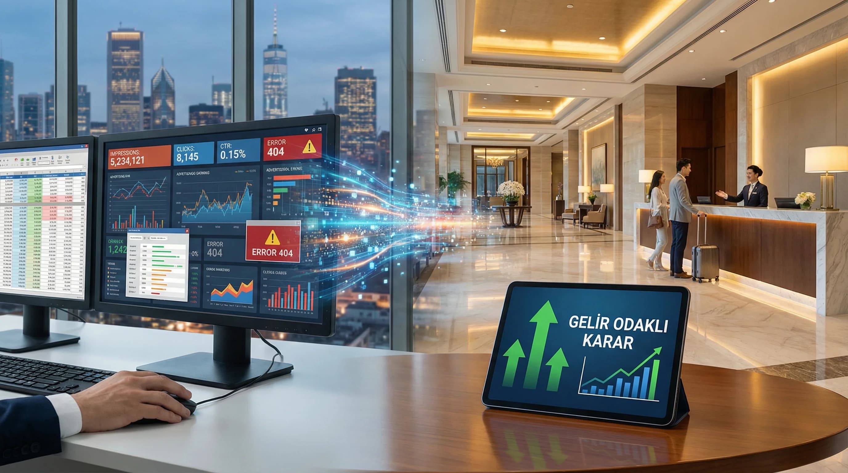 Otel Reklam Raporu Nasıl Okunur? Google Ads ve Meta Ads İçin Temel KPI Rehberi