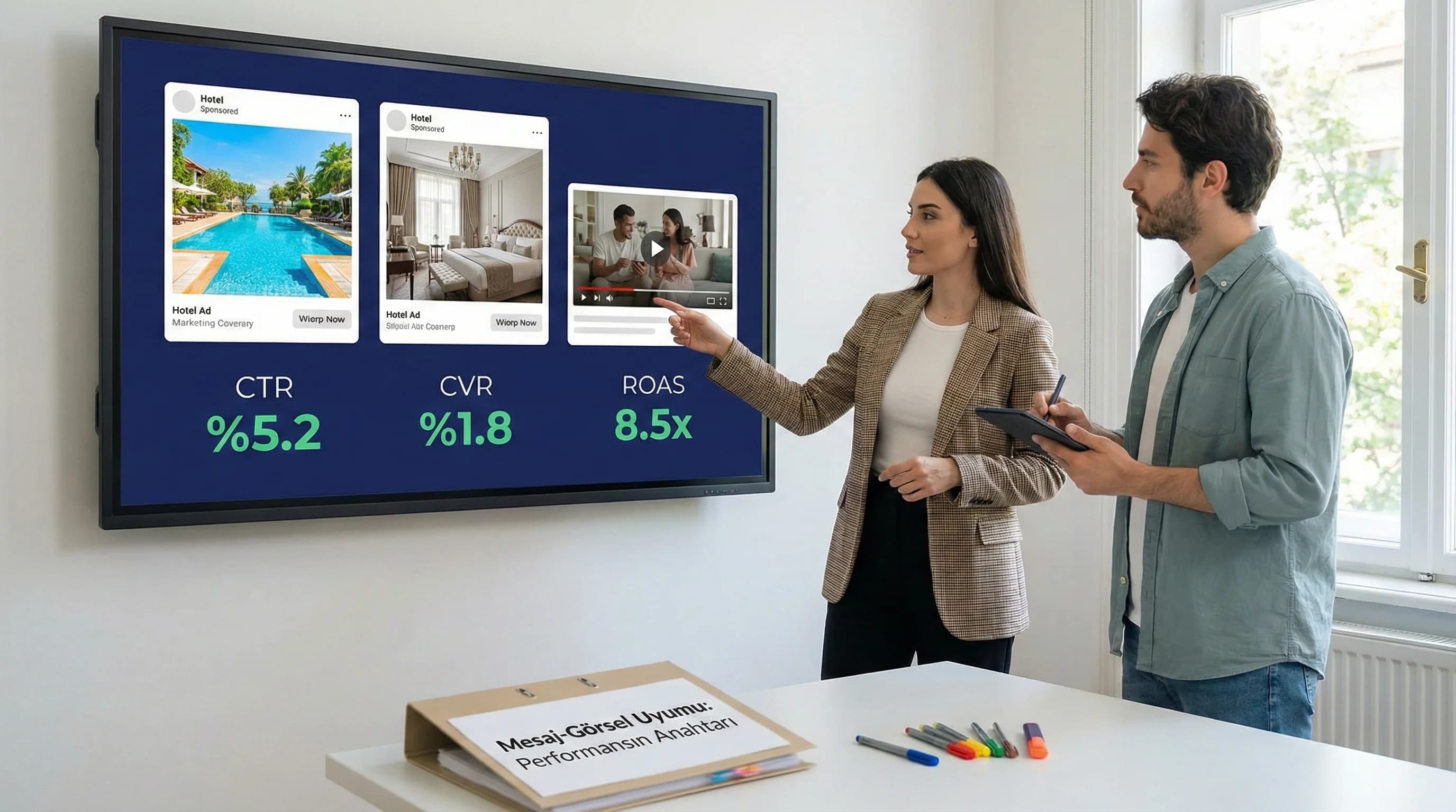 Otel Reklam Kreatif Performans Raporu Nasıl Yorumlanır?