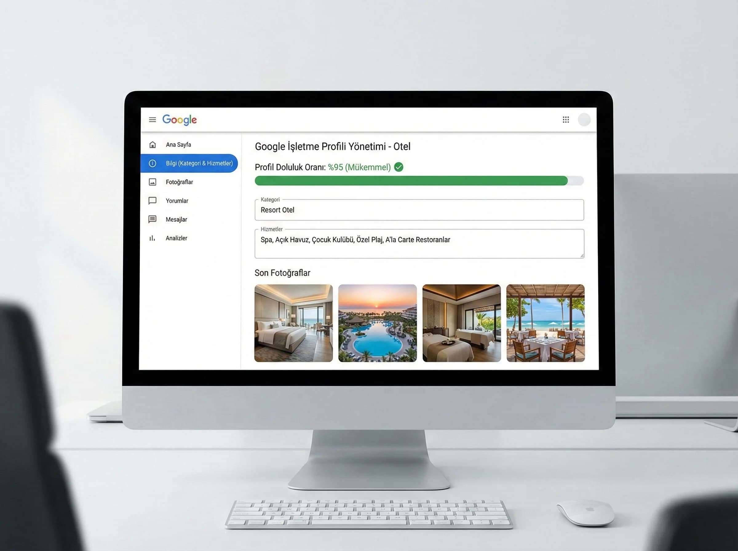 Google Business Profile sinyalleri: Kategori, içerik ve güncellik