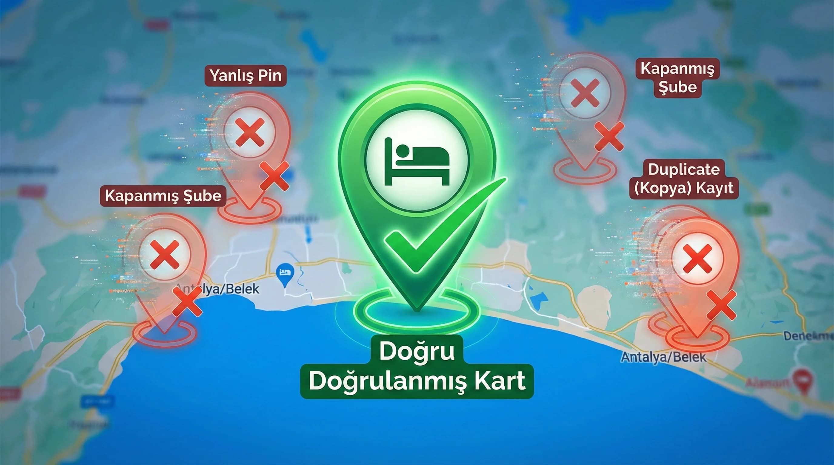Google Haritalar’da Yanlış Konum ve Duplicate Kayıt Temizleme Rehberi