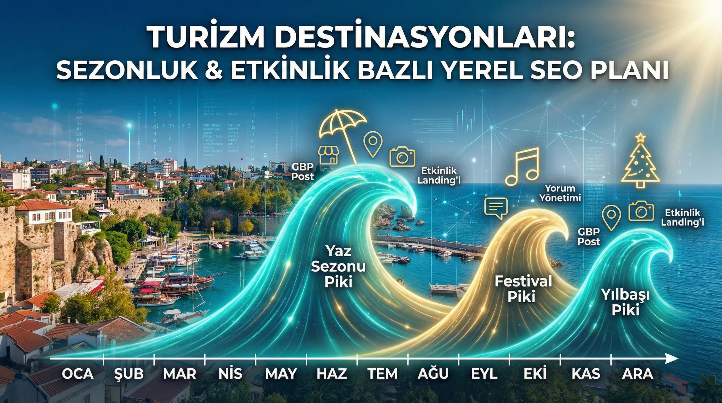 Turizm Destinasyonlarında Sezonluk ve Etkinlik Bazlı Yerel SEO Stratejisi