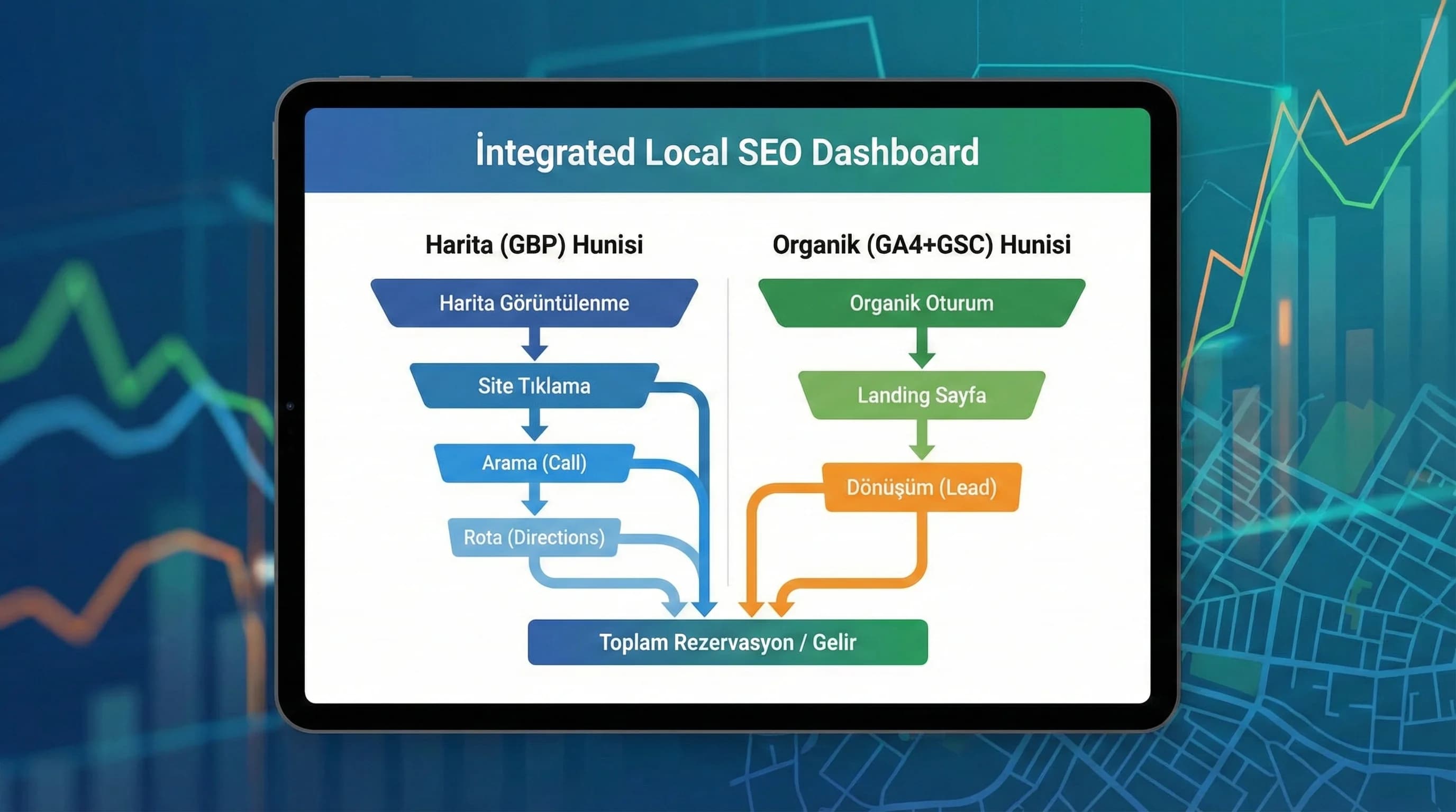 Yerel SEO Raporlama: KPI’lar ve Dashboard Tasarımı (Otel ve Yerel İşletmeler)