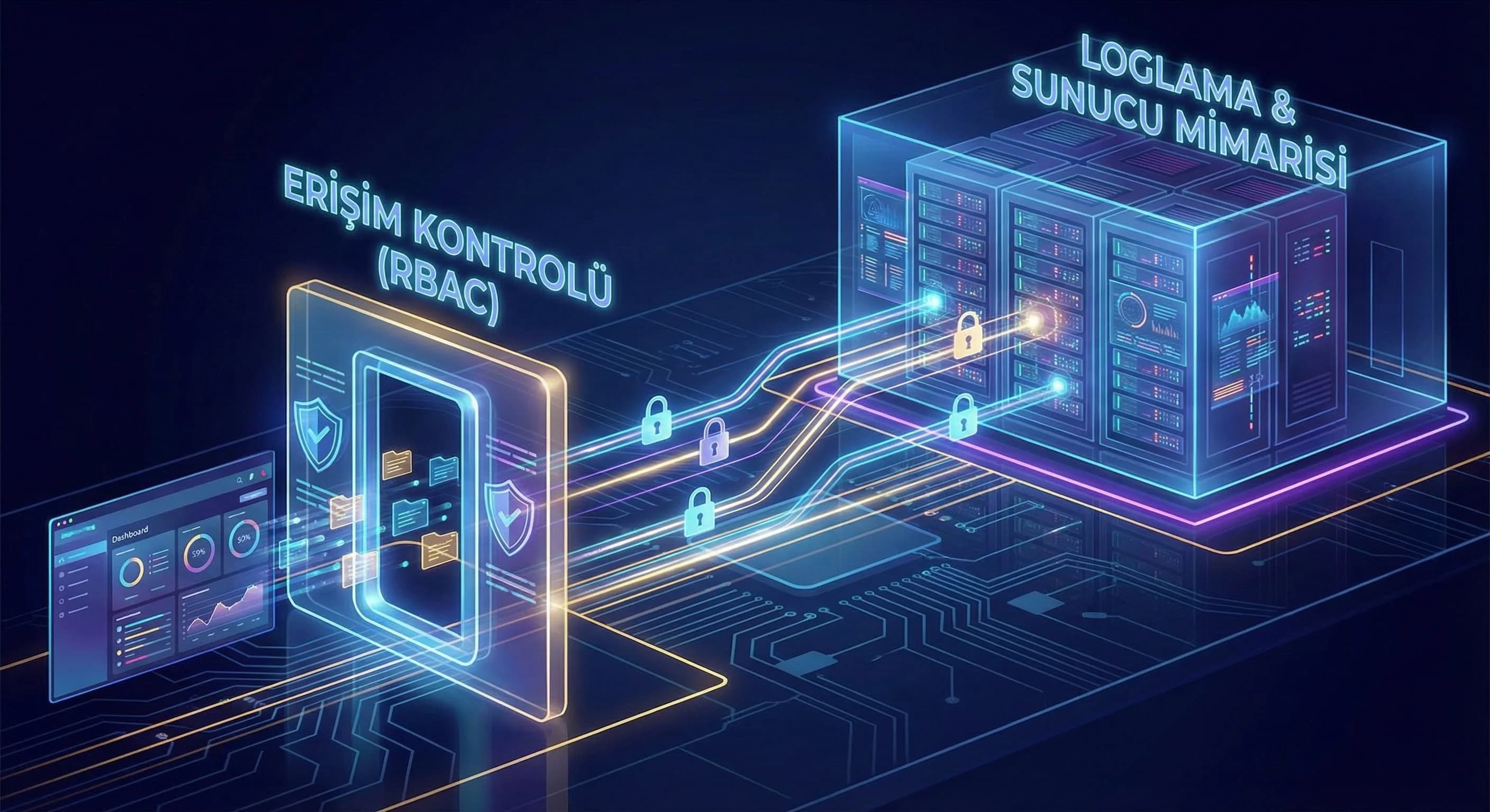 Erişim Kontrolü ve Loglama: KVKK Teknik Tedbirleri İçin Panel ve Sunucu Mimarisi