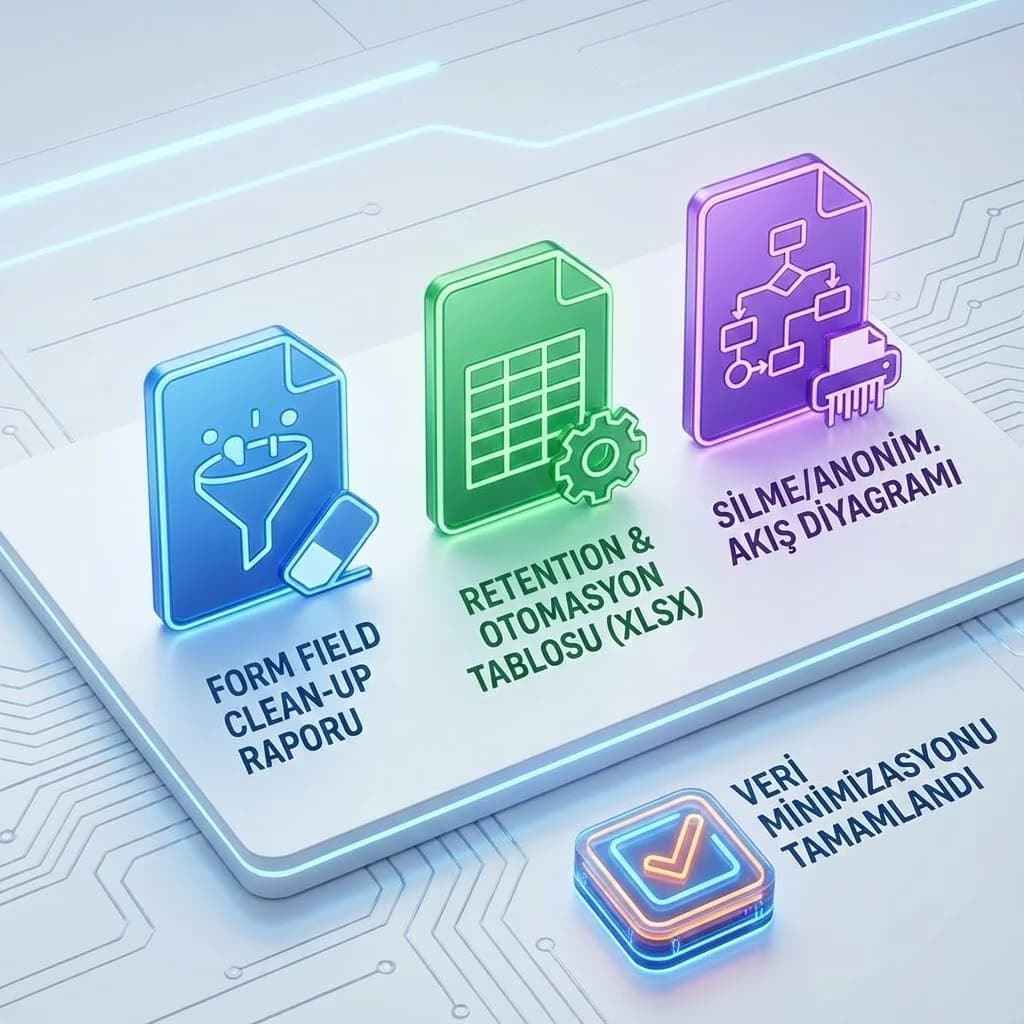 Field clean-up ve retention sprint deliverables kartı, otel bağlamı